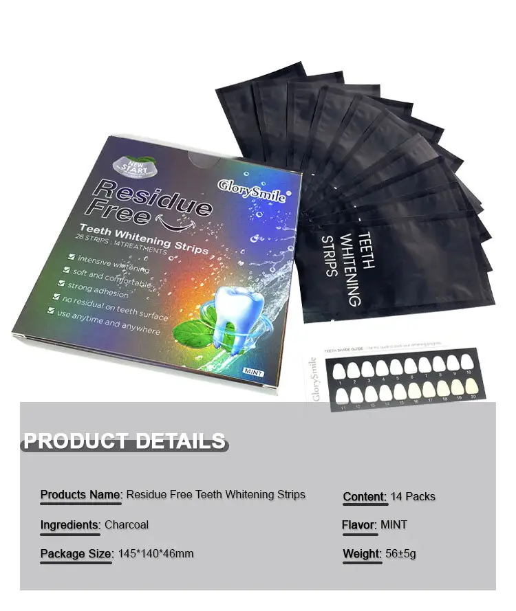 GlorySmile 3d teeth whitening strips manufacturers for home usage1 4