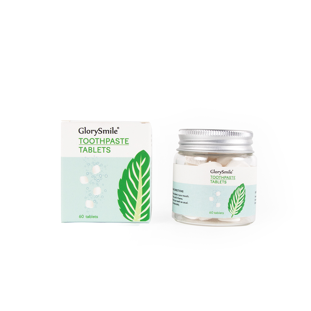 ODM OEM Dental Solid Chewable Mouthwash Tablets Zero Waste 100% Natural Travel plastic-free Stain Removal 3