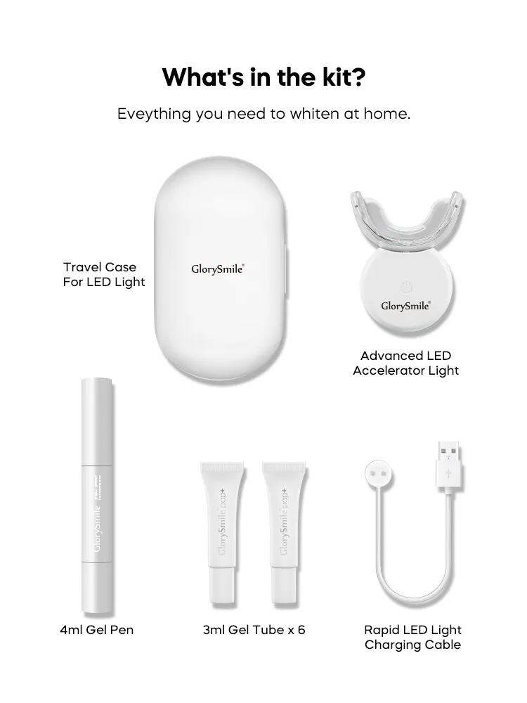 GlorySmile led top 10 home teeth whitening kits manufacturers 5