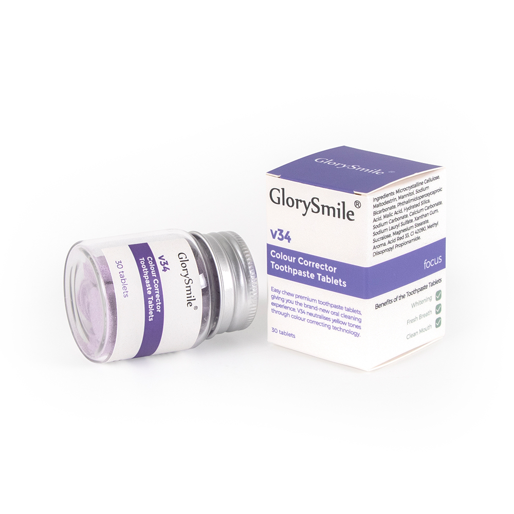 Purple V34 Toothpaste Tablet 4