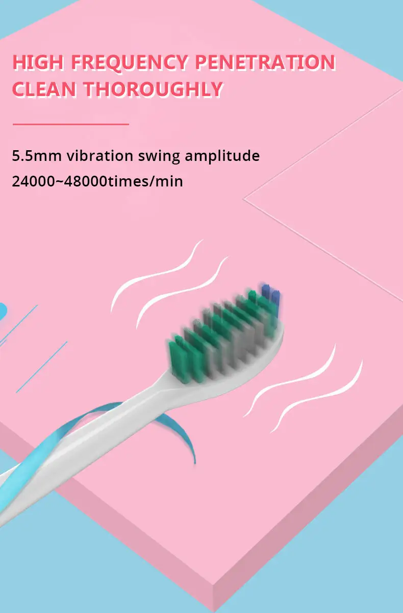 GlorySmile Bulk purchase electric toothbrush with uv sanitizer company for teeth 6