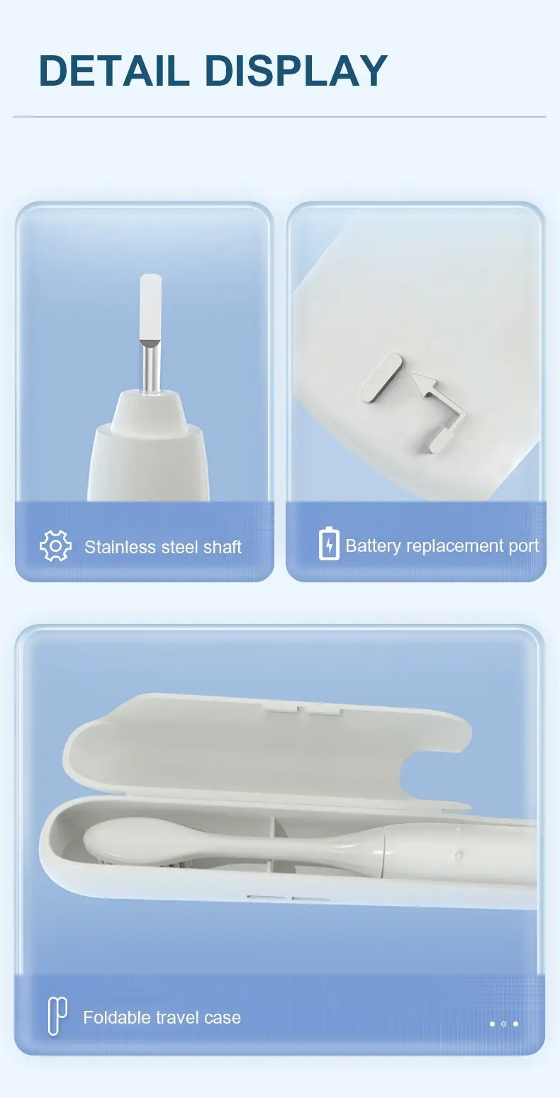 GlorySmile Custom high quality rechargeable electric toothbrush Suppliers for teeth 10