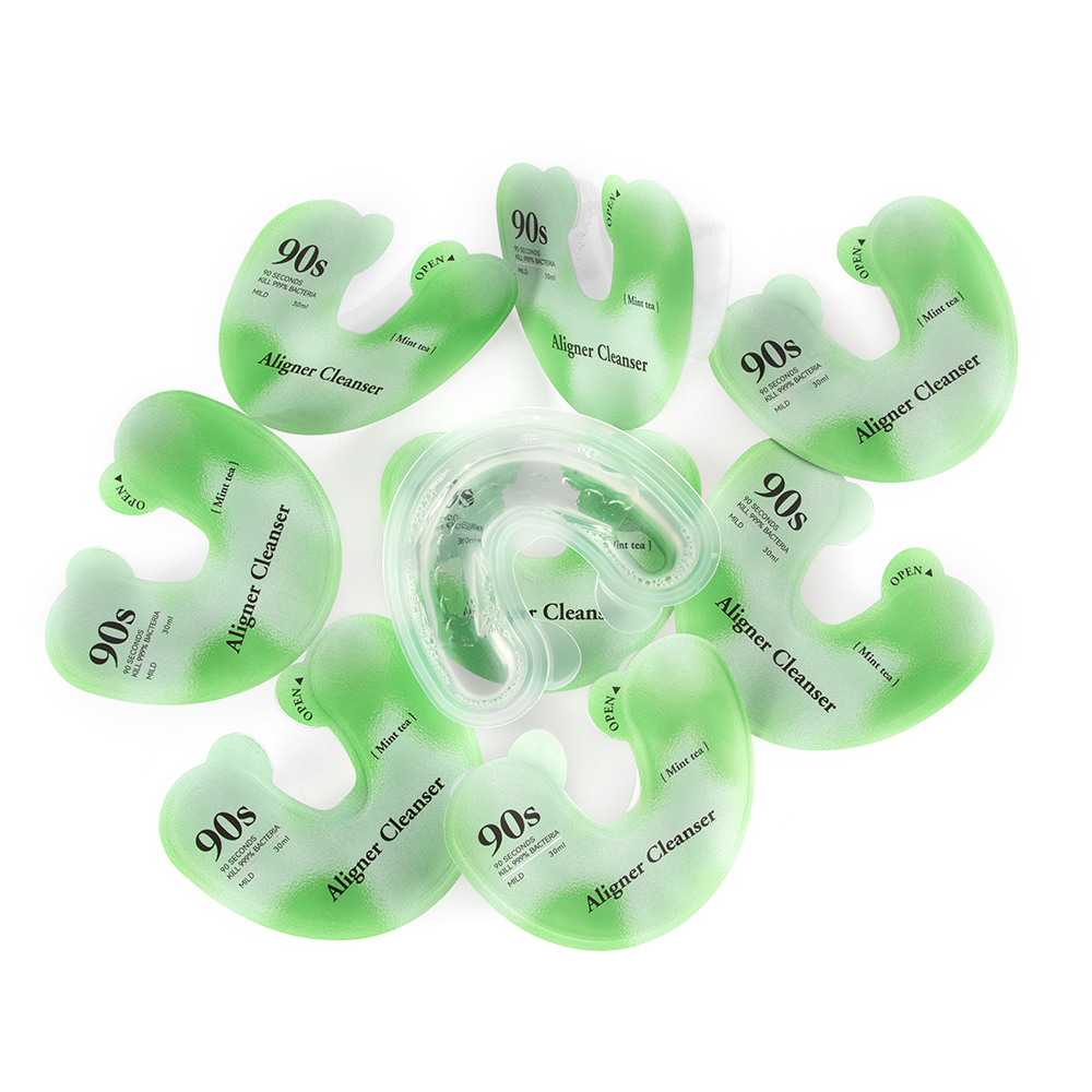 10pcs Dental Denture Detergent Cleaner 5