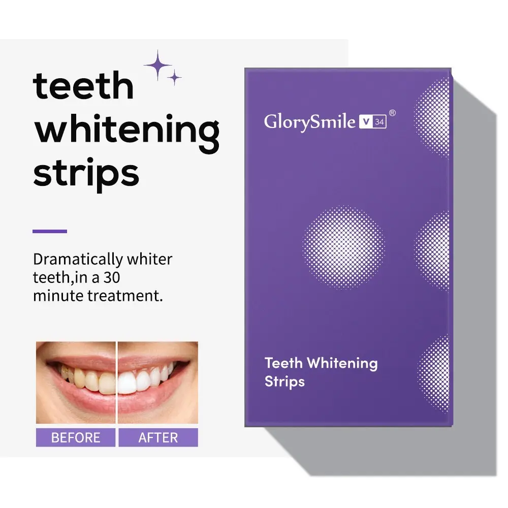 GlorySmile gentle most effective teeth whitening strips manufacturers for teeth 6