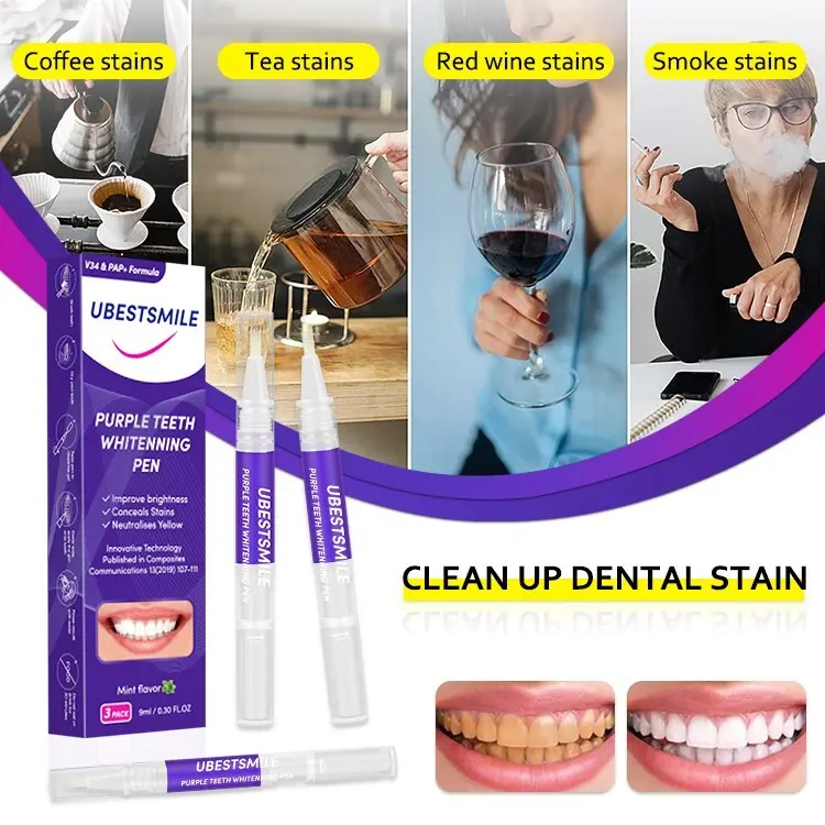 GlorySmile OEM best professional whitening pen factory price for whitening teeth 3