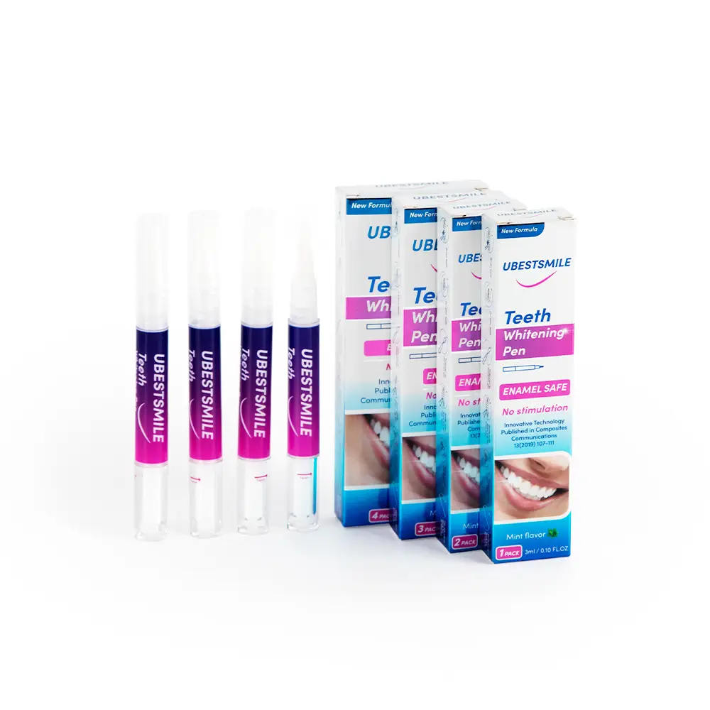 2ml Teeth Whitening Pen,GlorySmiel Tooth Gel Whitener,Bleach Remove Stains Instant Smile Teeth Whitening Kit,Cleaning Serum Beauty Health 1