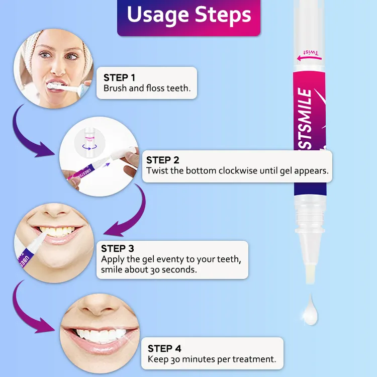 Bulk buy best bright white pen factory for whitening teeth 7