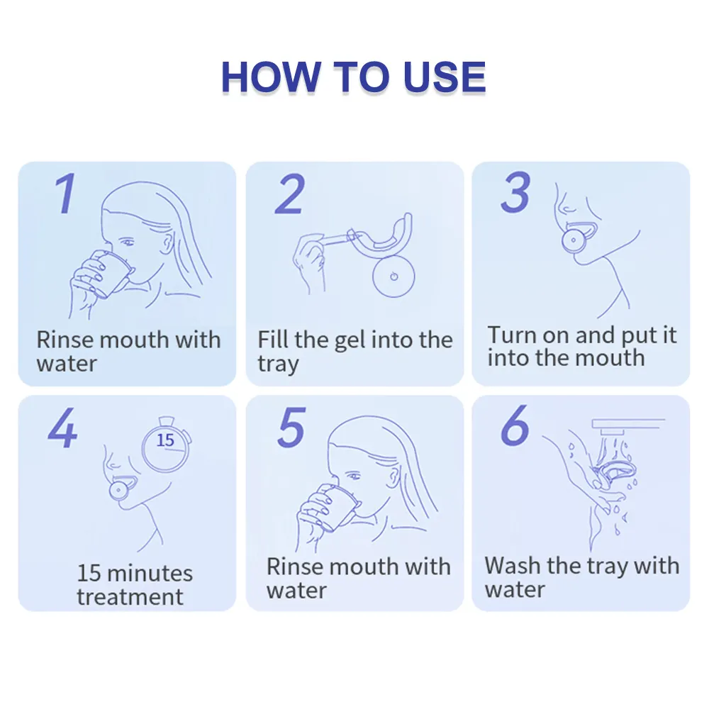 GlorySmile dentist teeth whitening kit company for teeth 8