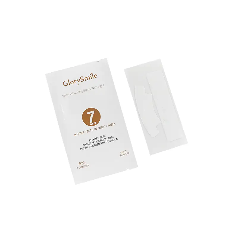 Custom GlorySmile Teeth Whitening Strips Non Peroxide Whitening Strips 1