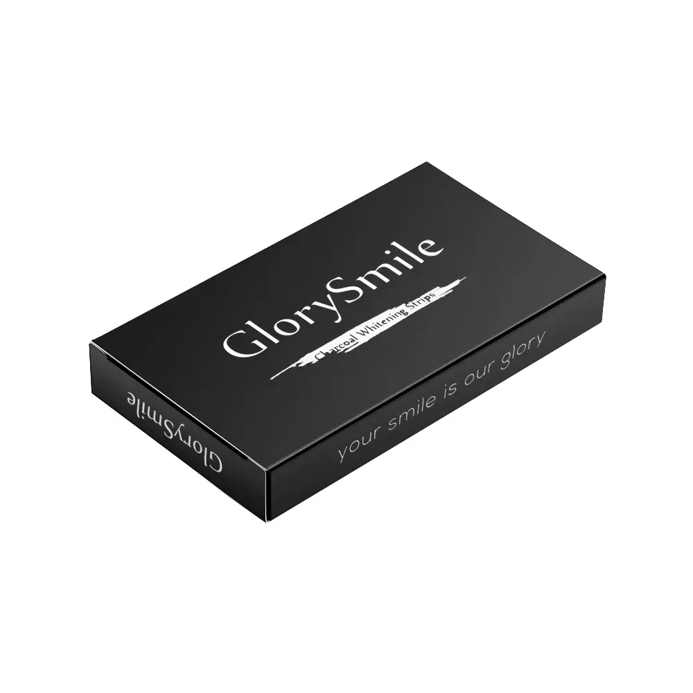 Teeth Whitening Strips Manufacturer Activated Coconut Charcoal CE 28PCS Natural Black Custom Logo 1