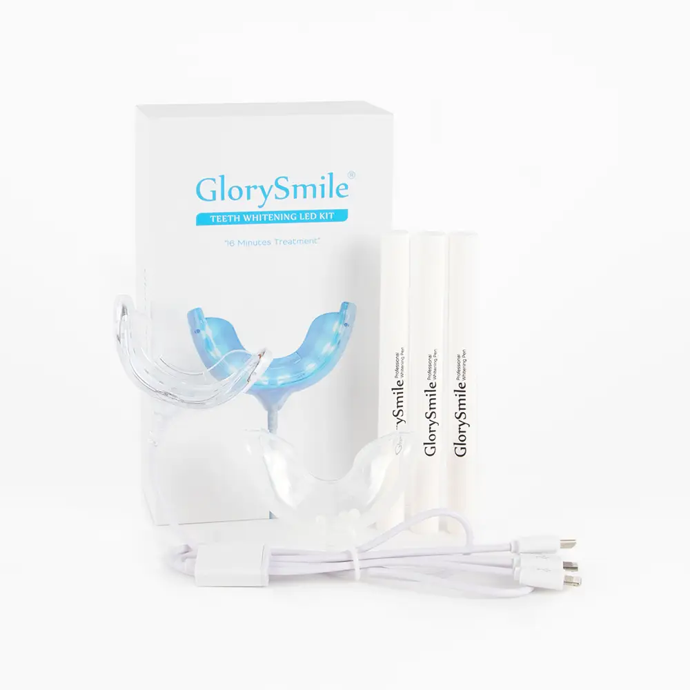 Premium Home Use Teeth Whitening Led Kit Fast Whitening Result 16 Minutes Timer Bleaching System 1