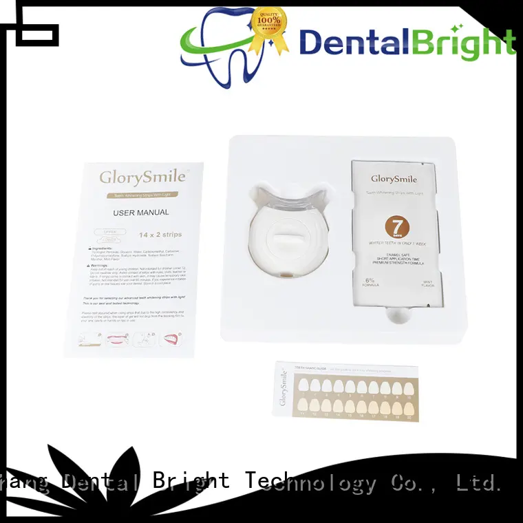 GlorySmile home teeth whitening strips for teeth 1