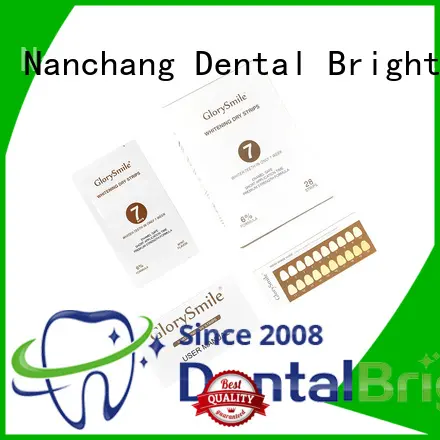 GlorySmile professional best teeth whitening strips free quote for home usage 1