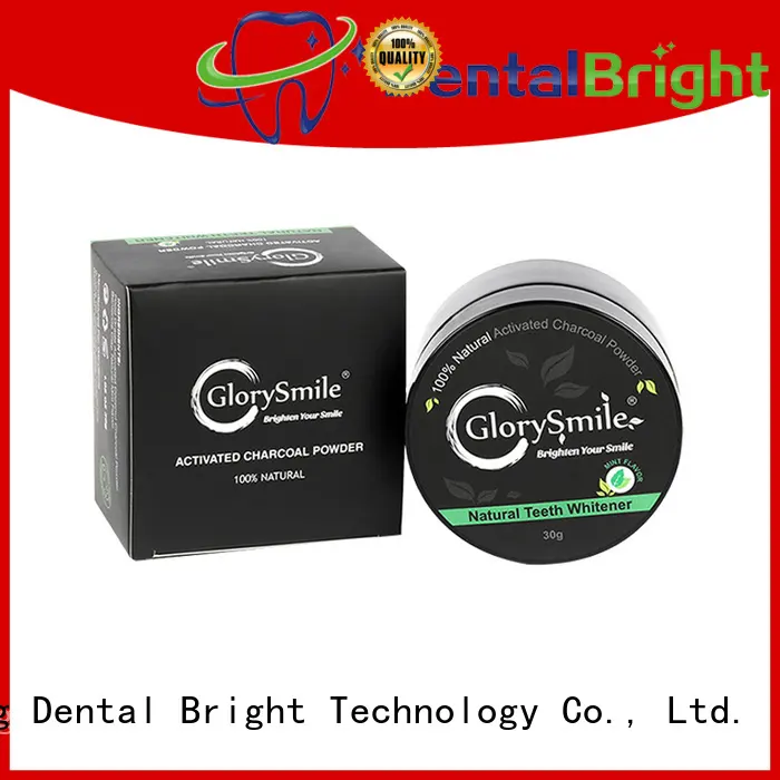 GlorySmile activated charcoal powder from China for whitening teeth 1