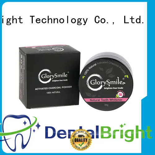 GlorySmile charcoal teeth whitening powder reputable manufacturer for home usage 1
