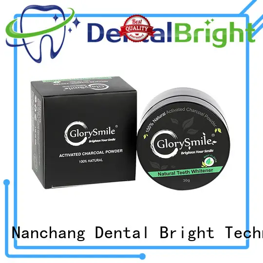 GlorySmile charcoal teeth whitening powder order now for teeth 1