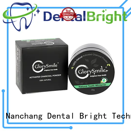 GlorySmile charcoal teeth whitening powder order now for teeth 1