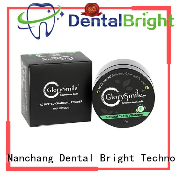 GlorySmile charcoal teeth whitening powder reputable manufacturer for home usage1 1