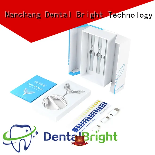 GlorySmile rechargeable home teeth whitening kit supplier for teeth 1