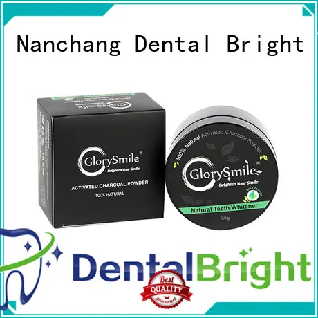 GlorySmile hot sale charcoal teeth whitening powder reputable manufacturer for home usage 1