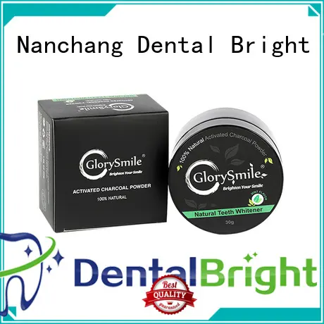 GlorySmile hot sale charcoal teeth whitening powder reputable manufacturer for home usage 1