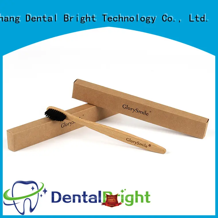 GlorySmile good selling charcoal toothbrush customized 1
