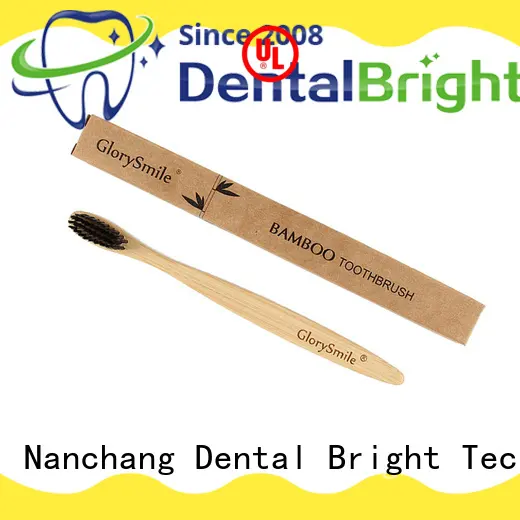 GlorySmile charcoal toothbrush customized 1
