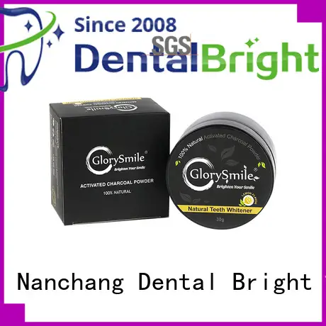 GlorySmile hot sale charcoal teeth whitening powder from China for dental bright 1