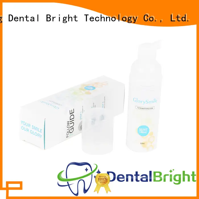 GlorySmile mild teeth whitening foam supplier for home usage 1