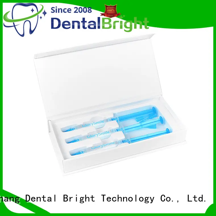 GlorySmile teeth whitening syringe customized for whitening teeth 1