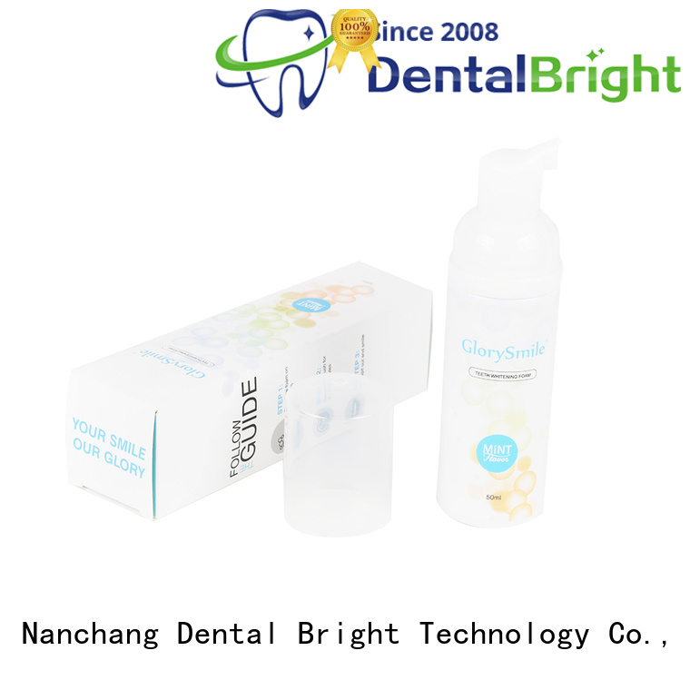 GlorySmile natural teeth whitening foam inquire now for whitening teeth 1