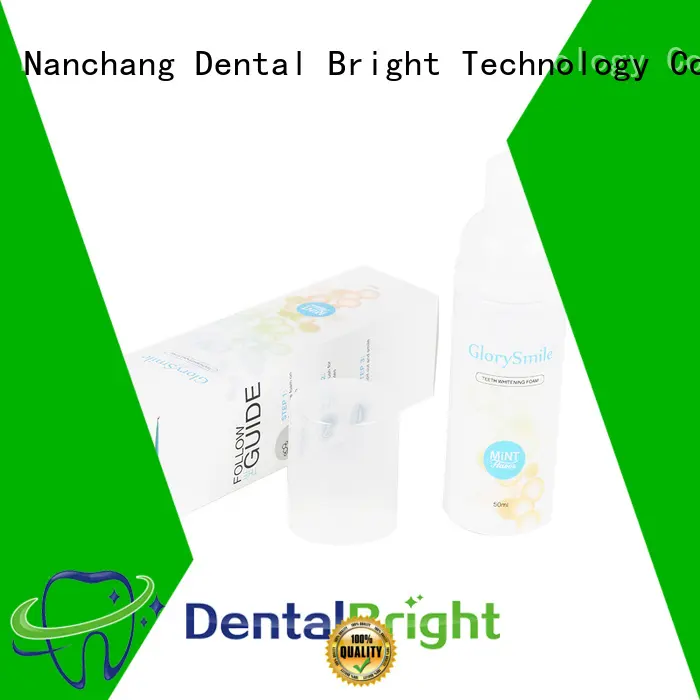 GlorySmile teeth whitening foam wholesale for dental bright 1