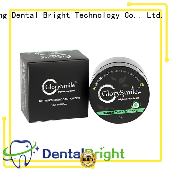 GlorySmile professional charcoal teeth whitening powder reputable manufacturer for dental bright 1