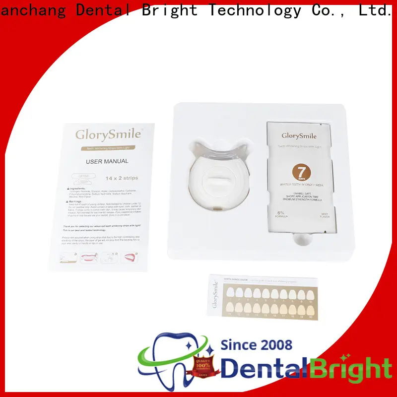 GlorySmile gentle best teeth whitening strips for wholesale for home usage 1