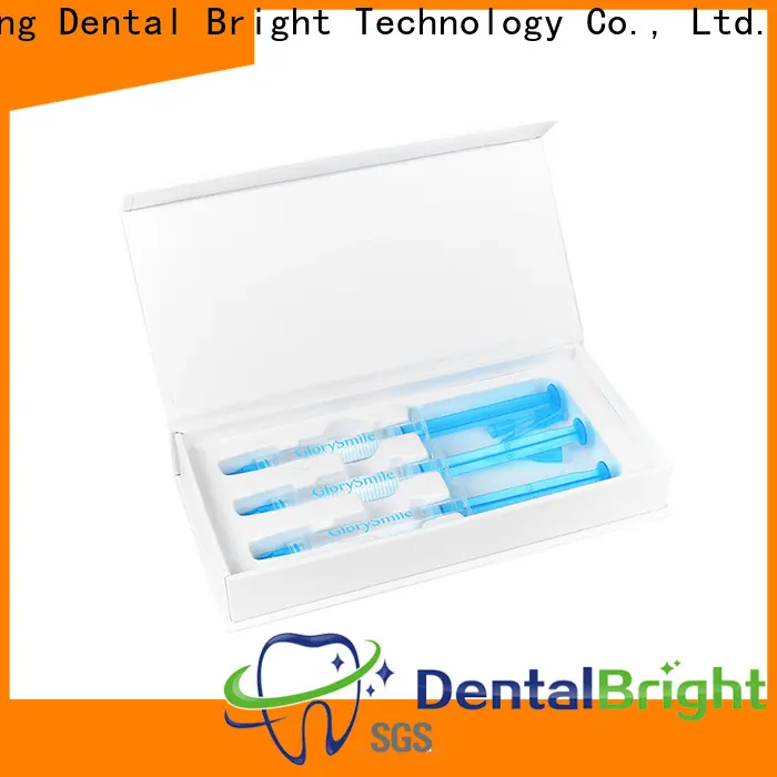 GlorySmile teeth whitening syringe customized for dental bright 1