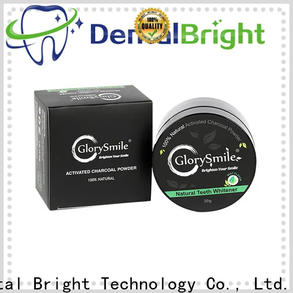 GlorySmile instant charcoal teeth whitening powder reputable manufacturer for dental bright2 1