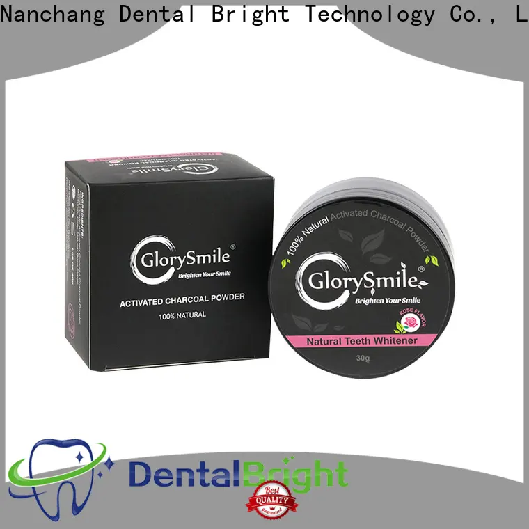 GlorySmile charcoal teeth whitening powder reputable manufacturer for whitening teeth 1