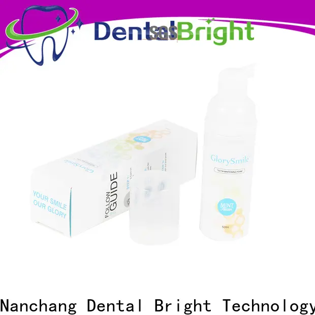 GlorySmile natural teeth whitening foam inquire now for home usage 1