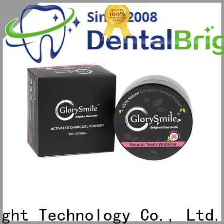 GlorySmile activated charcoal powder order now for whitening teeth 1