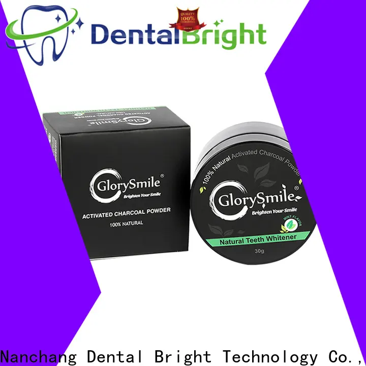 GlorySmile charcoal teeth whitening powder from China for home usage1 1