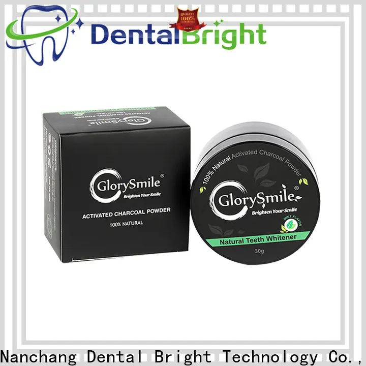 GlorySmile charcoal teeth whitening powder reputable manufacturer for dental bright 1