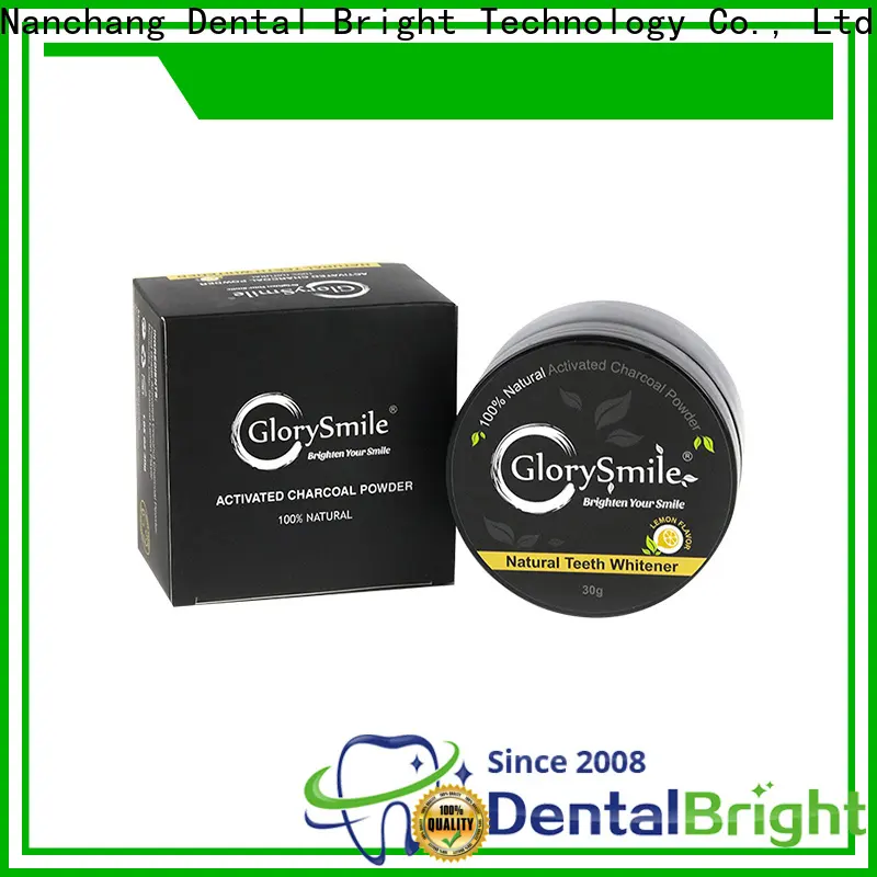 GlorySmile good selling activated charcoal powder reputable manufacturer for teeth 1