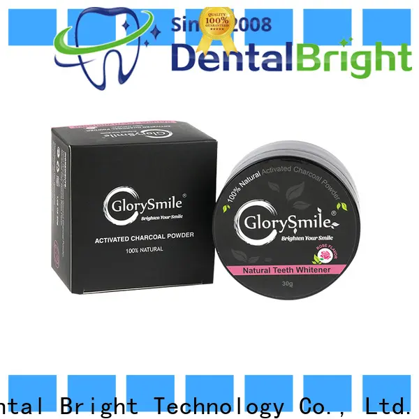 GlorySmile charcoal teeth whitening powder from China for whitening teeth 1