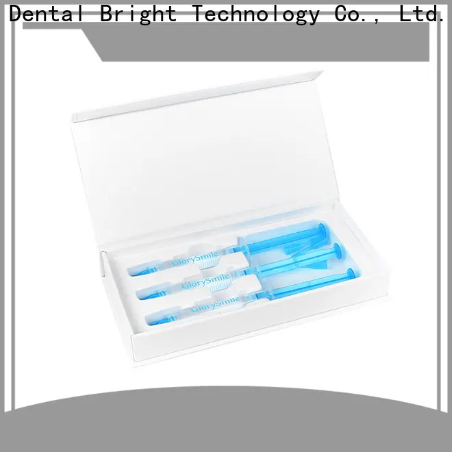 GlorySmile best teeth whitening gel syringes customized for dental bright 1