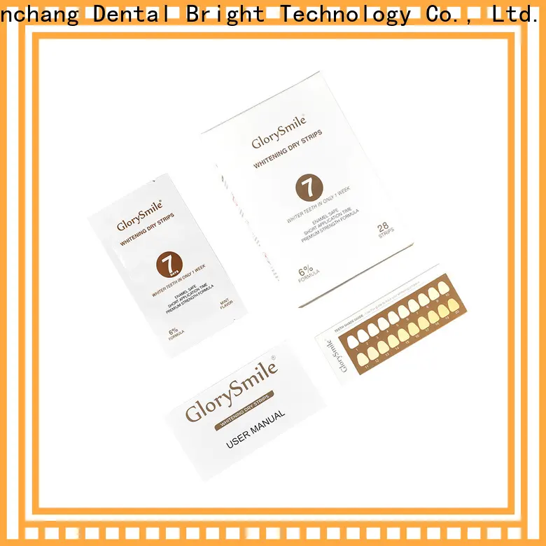 GlorySmile effective smiles teeth whitening strips for wholesale for whitening teeth 1