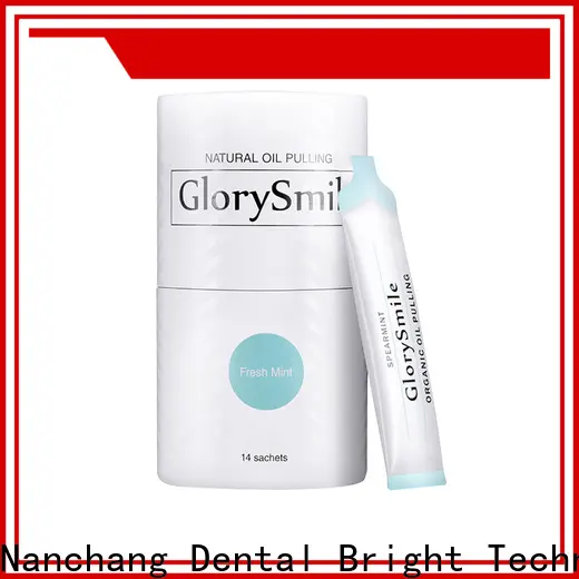 GlorySmile bamboo charcoal teeth whitening toothpaste customized 1