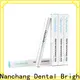 GlorySmile superior quality charcoal bristle toothbrush customized 1