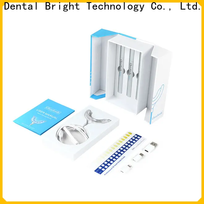 GlorySmile teeth whitening kit with led light inquire now 1