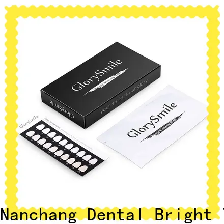 GlorySmile peroxide free teeth whitening strips free quote for whitening teeth 1