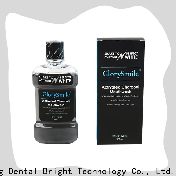 GlorySmile superior quality organic charcoal toothpaste customized 1